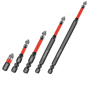 Punta de Destornillador de Impacto LaVie con Vástago Hexagonal, Acero Aleado S2, Phillips PH2, Nano Torque - Product Image 1