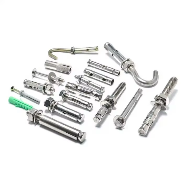 Carbon Steel Wedge Anchor Bolt M6-M20 Concrete Fixing Expansion Wall Anchor