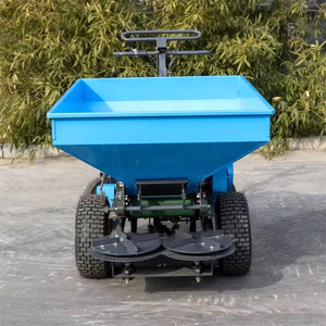 Épandeur à boîte de vitesses autopropulsé le plus vendu, à double disque, pour une distribution uniforme des semences, des <span class=keywords><strong>engrais</strong></span> et des matériaux granulaires à usage agricole - Product Image 4