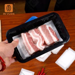 Tampons absorbants pour viande de haute qualité 180*120mm, en papier plastique de qualité alimentaire, pour plateau de récupération des liquides, pour viande et fruits de mer, prix direct usine, bon marché - Product Image 6