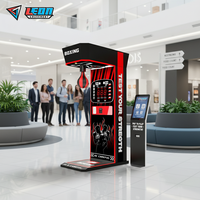 Machine d'arcade de boxe électronique à monnayeur, équipement de jeu de boxe, garantie 1 an, interface en anglais pour centres de jeux