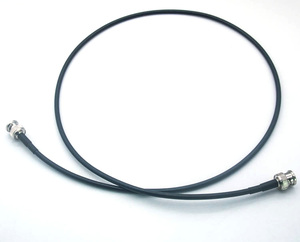 Cable coaxial <span class=keywords><strong>RG58</strong></span> Conjunto de cables, conector RF BNC macho en ambos lados, 1m - Product Image 1