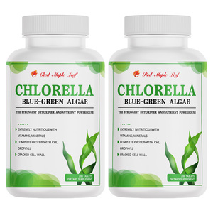 Tabletas de Algas Verde-Azules Chlorella 500mg |   Suplemento Herbal de Pared Celular Rotura de Celda (PCR) |   Desintoxicación y Apoyo Nutricional - Product Image 2