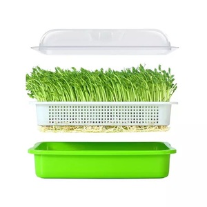 Haute Qualité D'intérieur À <span class=keywords><strong>La</strong></span> Maison De <span class=keywords><strong>Plantation</strong></span> De Haricots Durable et Propre En Plastique PP De Germes De Soja De Plateau - Product Image 5