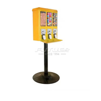 Distributeur automatique classique à monnayeur multifonctionnel pour balles rebondissantes de 25 à 35 mm, capsules de jouets et bonbons en vrac