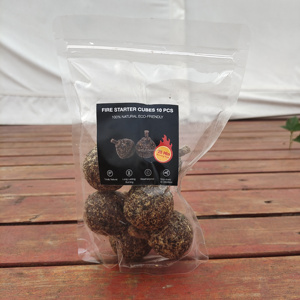 Allume-feu à Offre Spéciale flèche 100% Allume-feu en fibre naturelle à longue combustion pour BBQ Lump Charcoal champing - Product Image 3