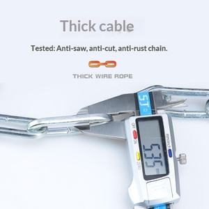 <span class=keywords><strong>Antivol</strong></span> à code combiné pour vélo, moto électrique, voiture - Product Image 5