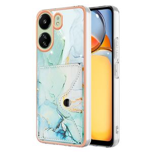 Para Redmi Note 11/Note 12/Note 13 Funda para tarjeta de crédito con diseño de mármol, funda tipo billetera a prueba de golpes para Redmi <span class=keywords><strong>A1</strong></span> - Product Image 2