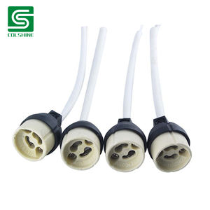 Support de lumière halogène <span class=keywords><strong>GU10</strong></span> en céramique avec câbles pour downlights encastrés - Product Image 5