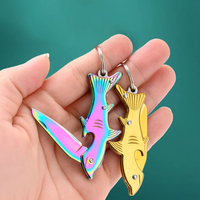 Mini couteau pliant extérieur EDC outil pratique déballage livraison Express porte-clés pendentif couteau pliant couteau à fruits