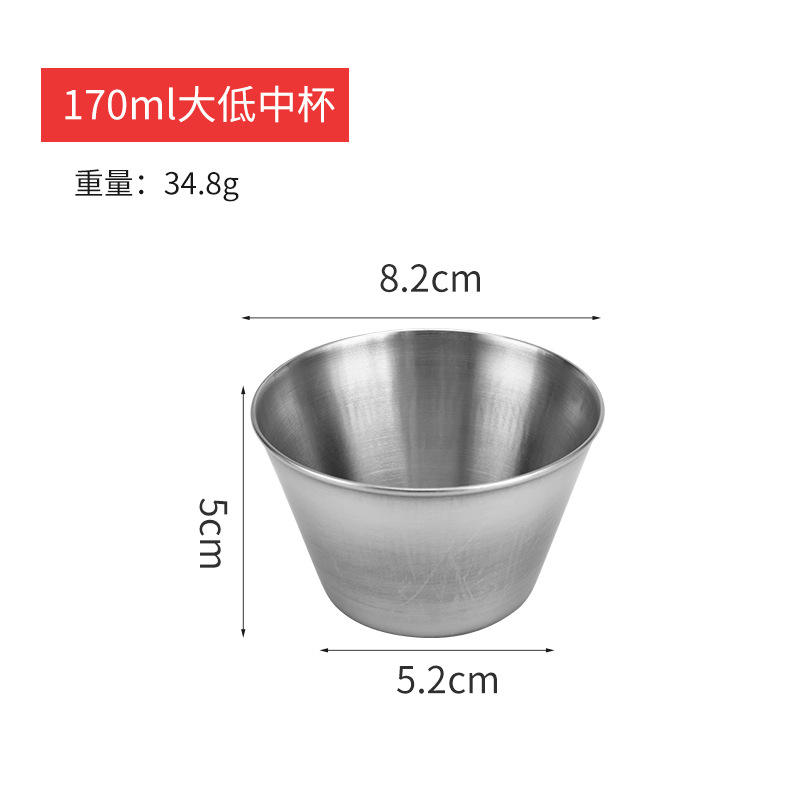 170ml grande tasse moyenne faible