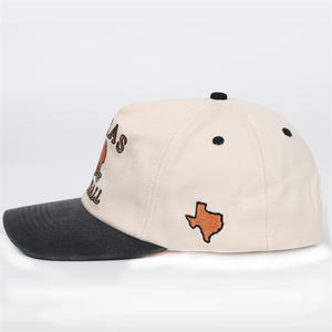 หมวกเบสบอลผู้ใหญ่5แผงหมวกฮิปฮอปสไตล์สตรีทพร้อมยางยืดปิดด้านหลังลายตัวอักษรสไตล์สปอร์ต - Product Image 3