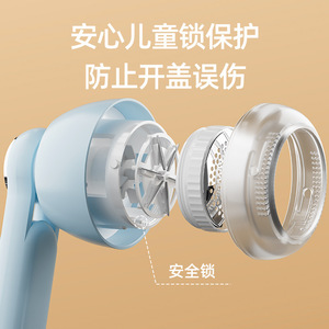 เครื่องกำจัดขุยผ้าแบบพกพา จอแสดงผลดิจิตอล ปรับความเร็วได้ 3 ระดับ ใบมีดสแตนเลสสำหรับเสื้อผ้าทำจากขนสัตว์ ชาร์จผ่าน USB - Product Image 5