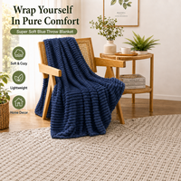 Couverture douce et moelleuse de haute qualité, colorée, sur mesure, couverture décorative confortable pour toutes les saisons