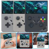R43 M18 Pro Retro 4K HD Écran LED 4.3 pouces Original 3D Home Large PSP PS1 Console de jeu portable intégrée 15000
