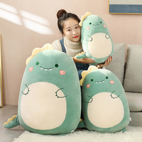 Petit super mignon kawaii peluches dessin animé animal licorne dinosaure peluche confortable doux lit de couchage jouet oreiller en peluche