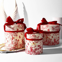 Groothandel Luxe Custom Eco Vriendelijke Cilinder Geschenkdoos Gerecycled Karton Bruiloft Verjaardag Valentijnsdag Verpakking