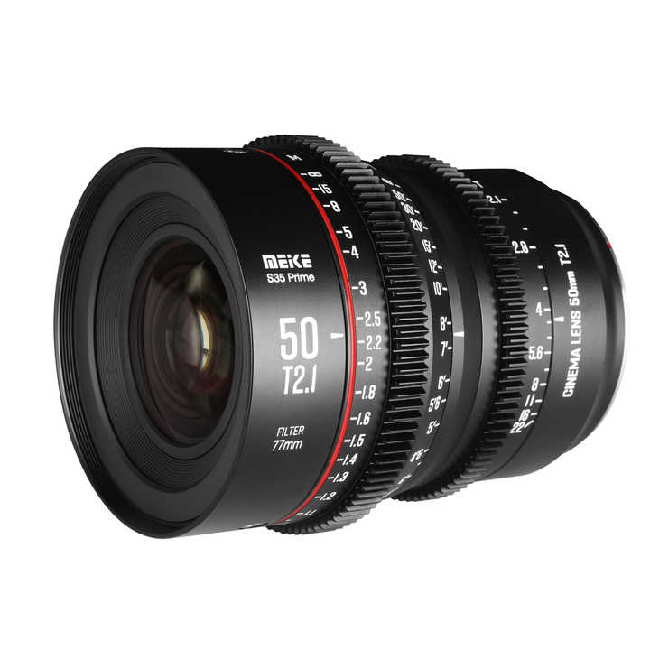 Meike 50mm T2.1 S35マニュアルフォーカス広角プライムシネマレンズ 