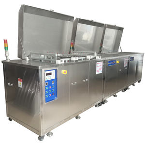 28KHZ 30L-750L Industrial Lavado por vibración de alta frecuencia Baños limpiadores ultrasónicos para limpiar piezas de motor - Product Image 5