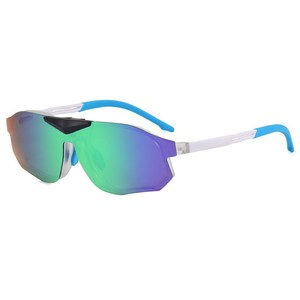 Lunettes de soleil polarisées 2-en-1 à verres magnétiques rabattables TR90 pour cyclisme et conduite, protection UV400, type 3, pour myopie - Product Image 2