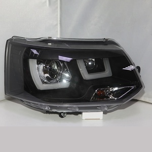 Per <span class=keywords><strong>Volkswagen</strong></span> <span class=keywords><strong>T5</strong></span> Caravelle Multivan LED faro nero alloggiamento 2011-2014 anno JY - Product Image 1