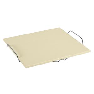 Piedra para pizza con asas metálicas para hornear en horno, utensilios para pizza - Product Image 1