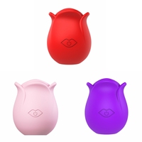Vibrateur en forme de rose à aspiration, contrôle par application, moins de 40 dB, recharge magnétique USB, jouet pour femmes, OEM ODM