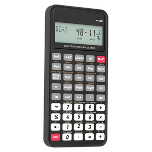 <span class=keywords><strong>Calcolatrice</strong></span> Avanzata Newyes per <span class=keywords><strong>Matematica</strong></span> Edile con Unità Piedi-Inch-Frazione per Architetti, Ingegneri, Impresari, Stimatori e Falegnami - Product Image 1