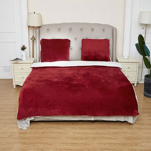 Ensemble Housse De Couette et taies d'oreiller, en velours, peluche, flanelle, Sherpa, polaire, pour <span class=keywords><strong>lit</strong></span> et canapé, hiver - Product Image 2