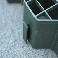 Grille de pavage alvéolée en PEHD pour allées, aménagement paysager et drainage – Géocellules industrielles modernes