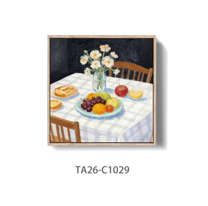 Lienzo Decorativo con Estampado Floral <span class=keywords><strong>y</strong></span> Frutal, Impresión en Lienzo de Poliéster, Listo <span class=keywords><strong>para</strong></span> Colgar, Arte Mural <span class=keywords><strong>para</strong></span> <span class=keywords><strong>Comedor</strong></span> <span class=keywords><strong>y</strong></span> Cocina - Product Image 3