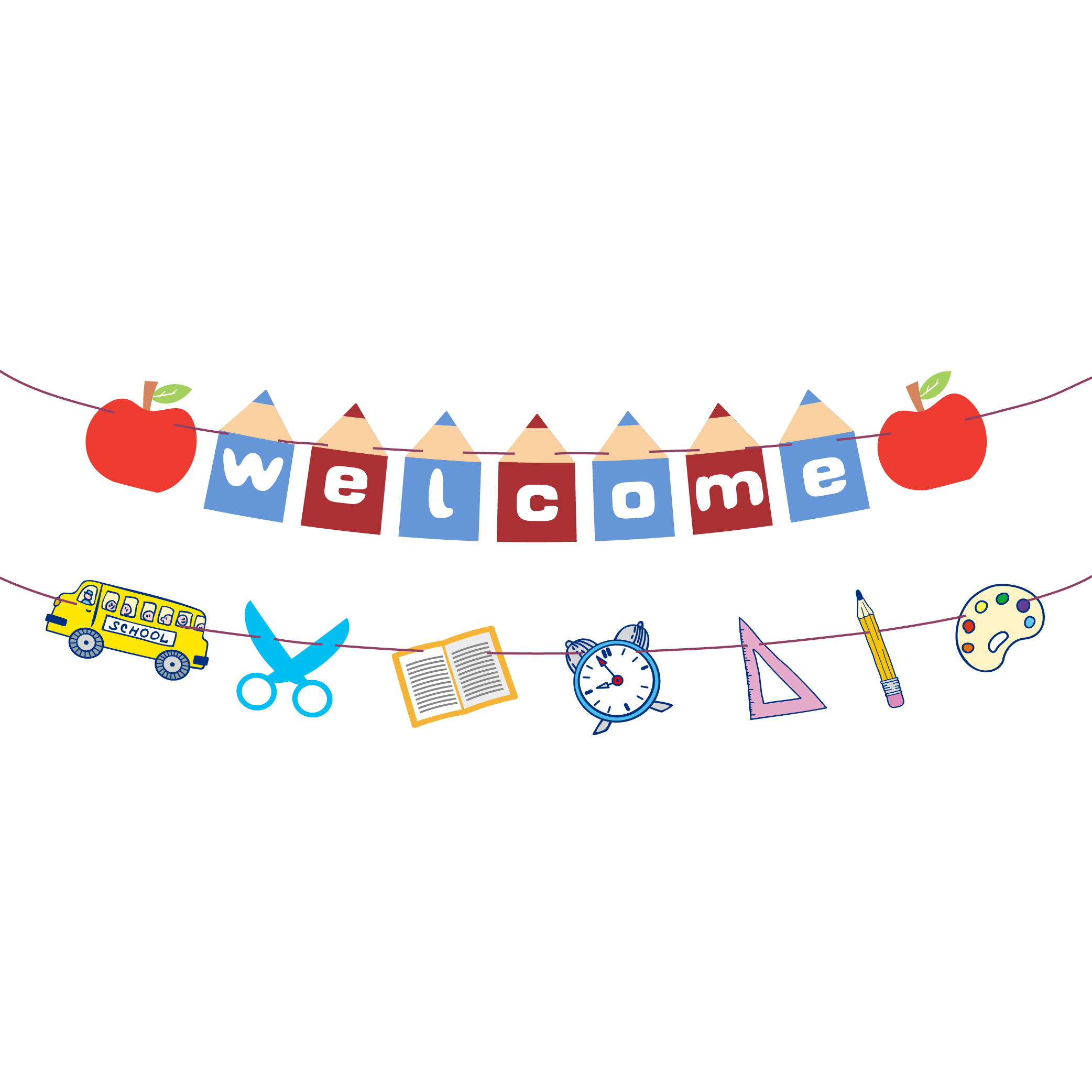 Decoraciones De Regreso A Clases, Espirales Colgantes Para Fiestas, Paquete De 46 | Cartel De Bienvenida Para Decoración De Aula, Decoraciones Para El Primer Día De Escuela, Suministros Para Fiestas