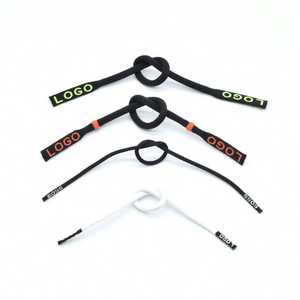 Cordón de Poliéster para Calzado, Hilo de Macramé para Prendas, Cordón con Logotipo Personalizado Impreso, Tirador de Cremallera Plano Recubierto Impermeable - Product Image 1