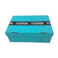 Boîtes à chaussures de luxe recyclables, emballage design avec poignée, pliables pour expédition, logo personnalisé, boîtes en carton ondulé à rabat, papier mat