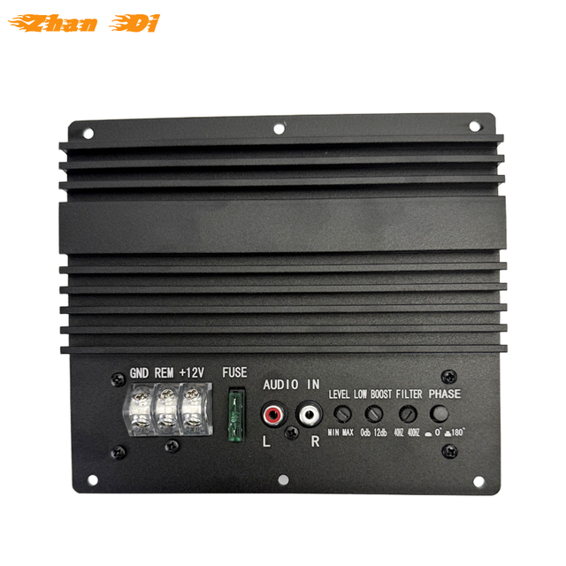 12V  Speaker Subwoofer Class D RMS 300W 2OHM Bass Module High Power Car Audio Accessories Mono Channel Amplifier Board