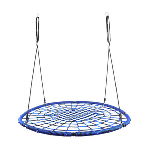 Columpio de cuerda para niños, hamaca exterior de 150 cm de diámetro, engrosada y resistente, para uso en parques infantiles - Product Image 5