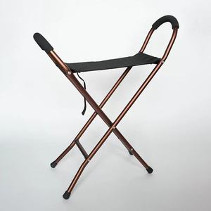 Bastones de Caminar Médicos Personalizados, Bastón Plegable Multifuncional Portátil con Asiento Ajustable, Silla con Taburete para Personas Mayores - Product Image 4