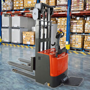 Hongyi המותג 1.5 טון חשמלי להגיע palet עם eps הטיה מזלג חם למכירה על ידי מלגזות חשמליות במפעל סיני - Product Image 1