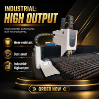 Machine de découpe laser à fibre SUDA F6000-1530, découpeuse CNC pour tôles en acier au carbone et en acier inoxydable