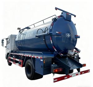 Camion d'aspiration des eaux usées Euro 3 9000 litres 9 tonnes 4x4 - Antistatique et sans poussière pour les usines électroniques - Product Image 5