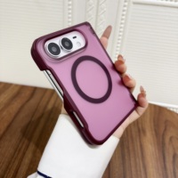 Coque Duo pour iPhone, transparente mate, magnétique, anti-chute, compatible avec la peau, nouvelle coque antichoc pour iPhone Duo