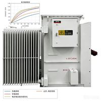 Transformateur combiné ONAN immergé dans l'huile, étanche, à faible perte, à enroulement en cuivre pur, triphasé 33/0,69 kV, Rainbow ZGS20-W-800kVA