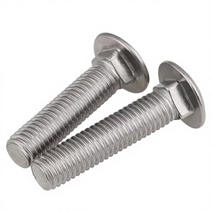 Stainless Steel GB1276 Carriage <b>Screws</b> M12 Head Square Neck Bolts Zinc Finish Shelf Machine <b>Screws</b> Bridge Frame <b>Screws</b> - Product Image 4