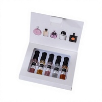 Coffret de Parfums Luxe Frais, Épicés, Boisés et Floraux – 4 x 5 ml Format Standard – Longue Durée – Coffret Cadeau pour Hommes – Collection de Parfums