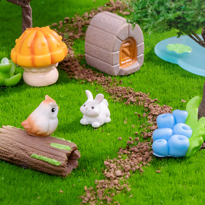 Mini Figuras de Búho de Resina para Decoración de Paisajes, Adornos Pequeños con Temática Forestal, Accesorios para Manualidades - Product Image 3