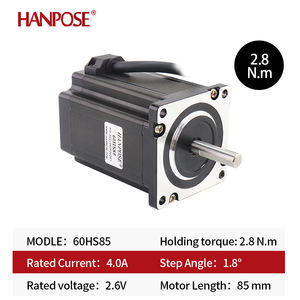 HANPOSE Nema24 Schrittmotor 60HS85 Motor 4-Leiter 2,8N.<span class=keywords><strong>M</strong></span> 4,0A für Zeicheninstrumente 60 Schrittmotor 1,8 Grad - Product Image 2