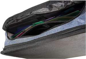 Échantillon gratuit étui nouveau bureau style logo personnalisé véritable galet budget classeur portefeuille avec fermeture éclair enveloppes disponibles - Product Image 3