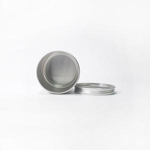 Recommend 350ml 200ml 100ml 50ml 30ml 60ml Silvery Aluminum Jar Tin Jars - Product Image 4