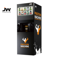 Distributeur automatique de boissons protéinées JW, populaire, 24h/24, en libre-service, distributeur de jus énergisant