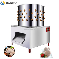 Machine automatique de dépouillage des plumes de volaille, vente directe usine, pour poulets, cailles, pigeons, oiseaux et canards